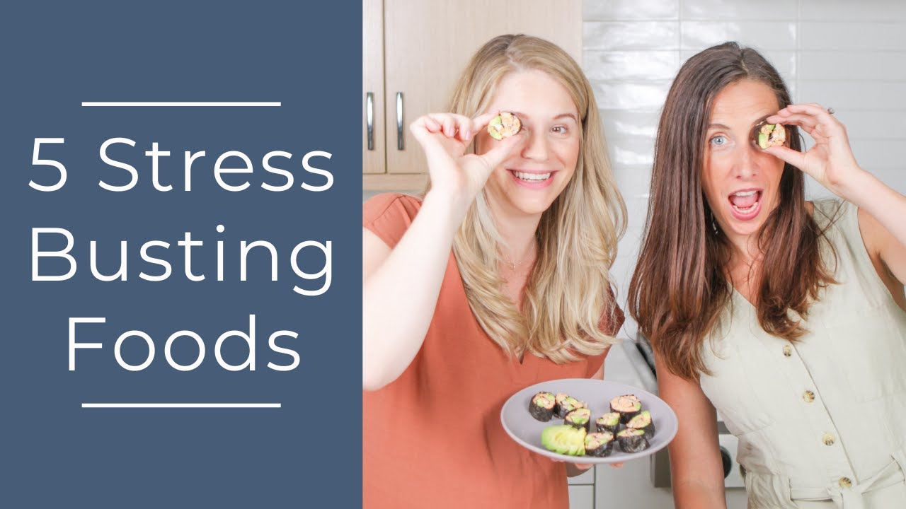 5 Stress Busting Foods & Salmon Nori Roll Up