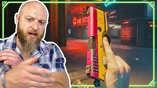 Firearms Expert REACTS to Cyberpunk 2077