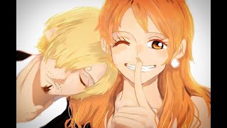 Sanji and Nami 2019 love story | Sanji punch by Nami Can't Help Falling In Love | We will rock you