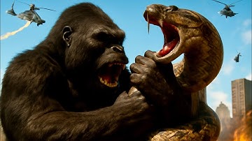 King Kong vs ANACONDA: Battle of the Titans! 
