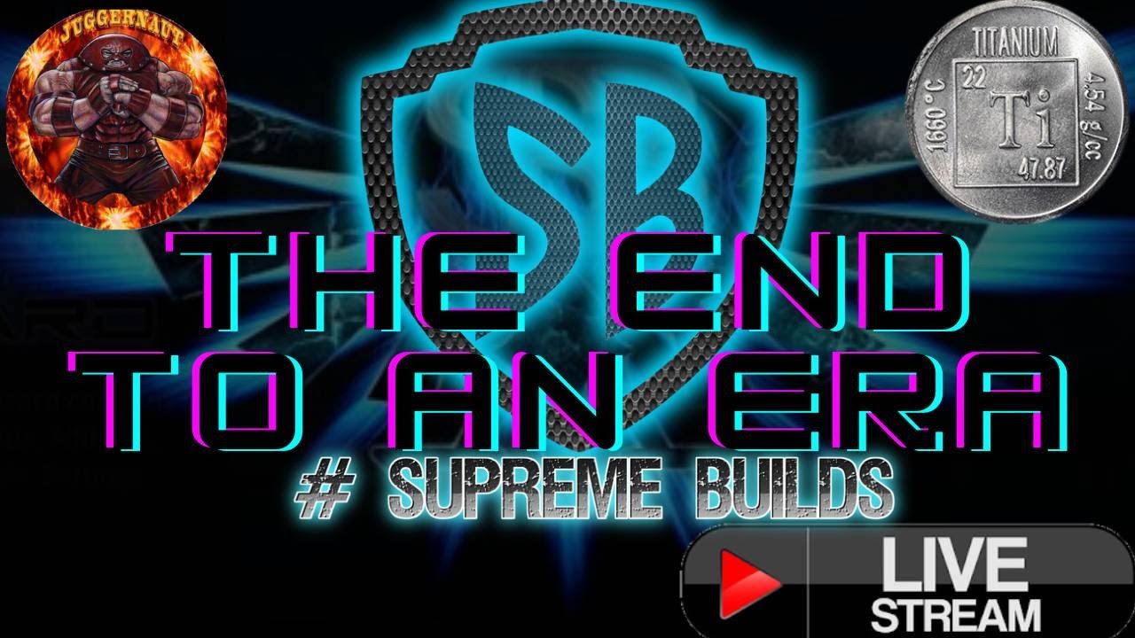 Supreme builds shutdown. What's going on? Special Guest: Lee & Juggernaut