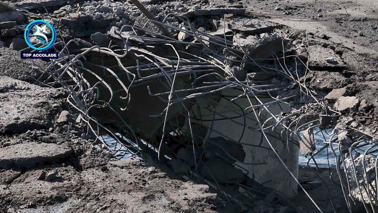 UKRAINIAN MISSILES STRIKE CHONHAR ROAD BRIDGE LINKING CRIMEA WITH SOUTHERN KHERSON