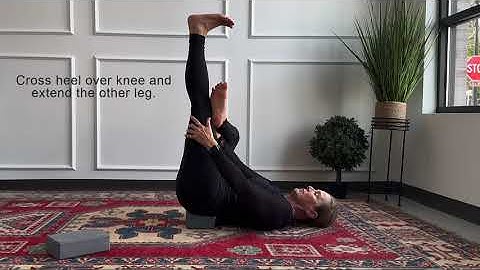 FLX Yoga Block Support Hamstring and Hip Opening Stretches