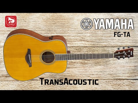 YAMAHA FG-TA Электроакустическая гитара со встроенными эффектами