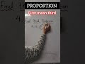 Proportion simple trick maths 😎| maths ssc railway exam | #maths #mathstricks #sscmaths