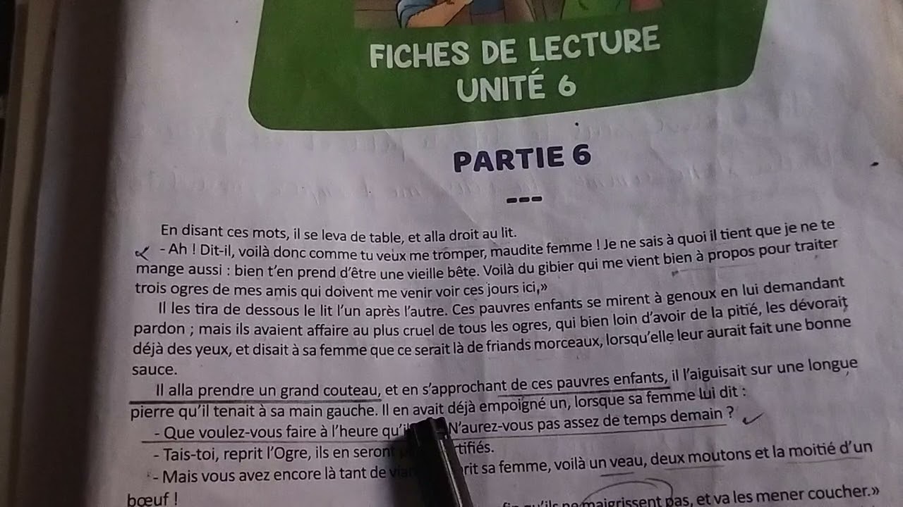 Le petit poucet Lecture suivie page 30