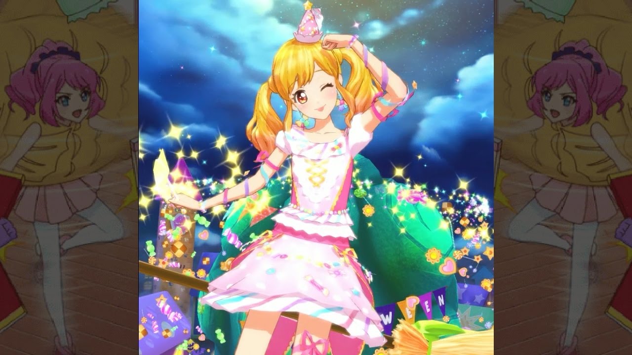 値下げ】アイカツ ナイトメアハロウィン いちご、あかり、スミレ、ひな