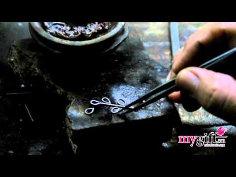 Video Công Đoạn Xử Lý Thô Sản Phẩm Trang Sức Bạc - youtube