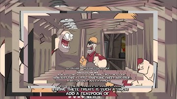 Team Fortress 2 - Sandviches with a layer added every second.