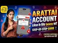 Arattai Account Permanently Delete Kaise Kare (2026)How to Delete Arattai Account Permanently