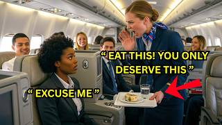Stewardess Denies First Class Meal to Black Girl, Not Knowing She's the FAA Inspector in Disguise