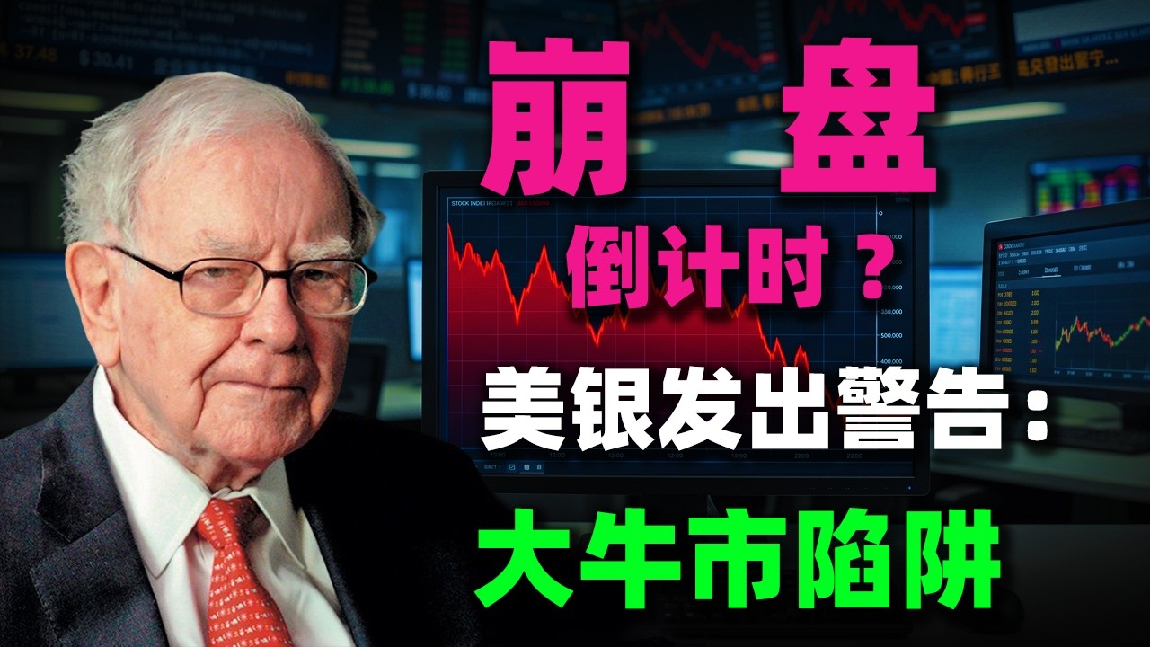 2026下半年全球崩盤倒數計時？美國銀行發出警告華爾街最後一隻空頭被消滅，4個「不」共識正在逼近債務懸！
