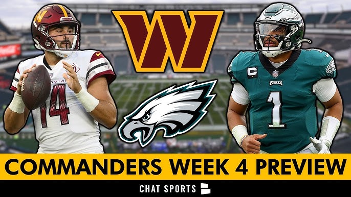 Eagles vs. Commanders Week 4 game preview and predictions - Bleeding Green  Nation