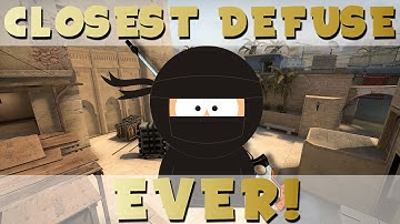 CLOSEST DEFUSE EVER!!!