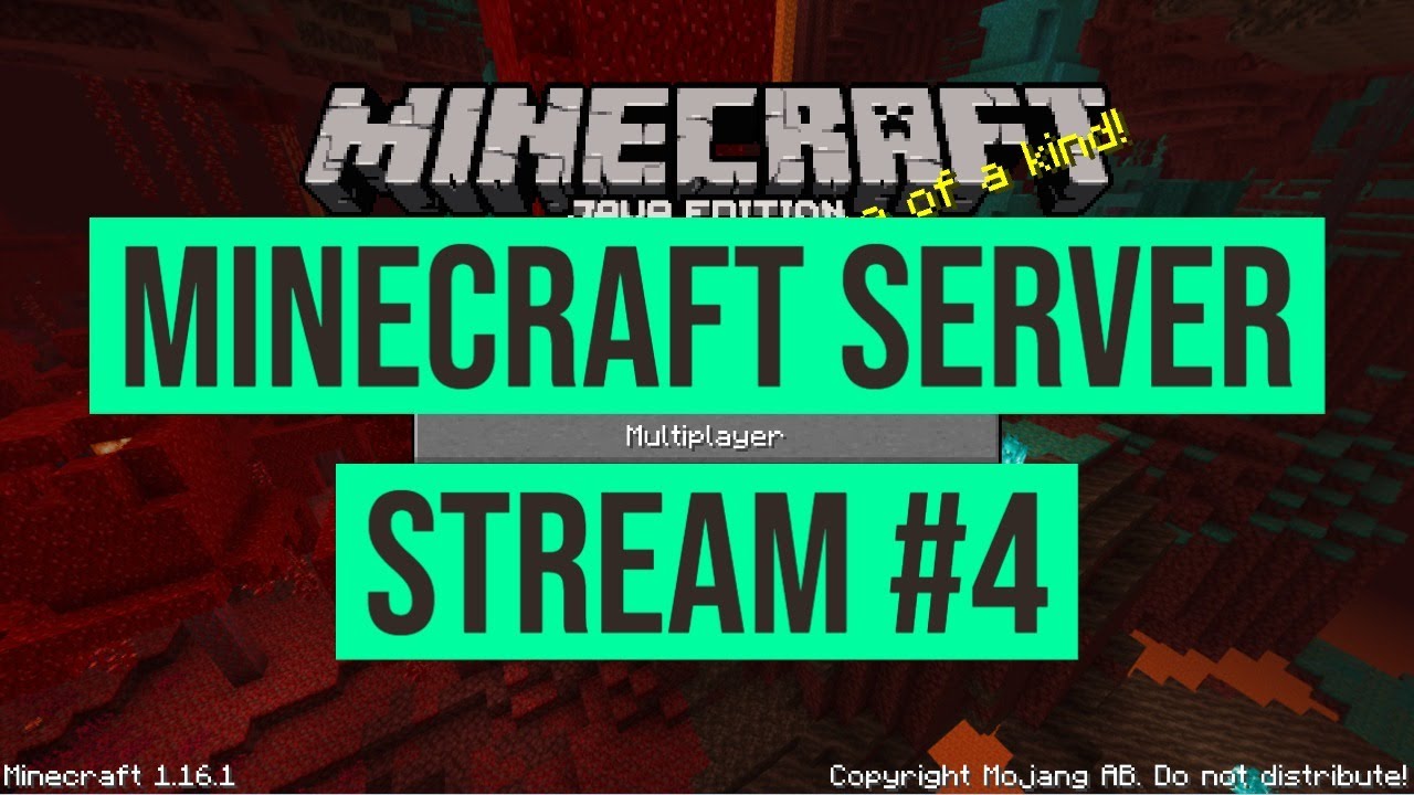 Minecraft Server Stream #4 - YouTube