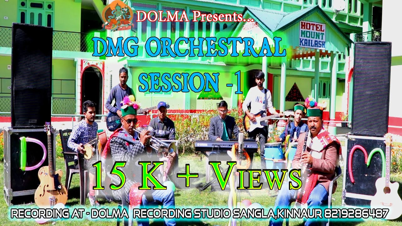 DMG Orchestral session -1 2020 | Dolma Recording Studio Sangla