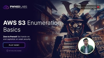 Walkthrough AWS S3 Enumeration Basics lab | Pwnedlabs 🪣🔎