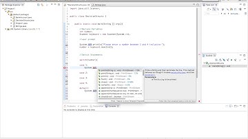 Java 1.9 - Switch Statement