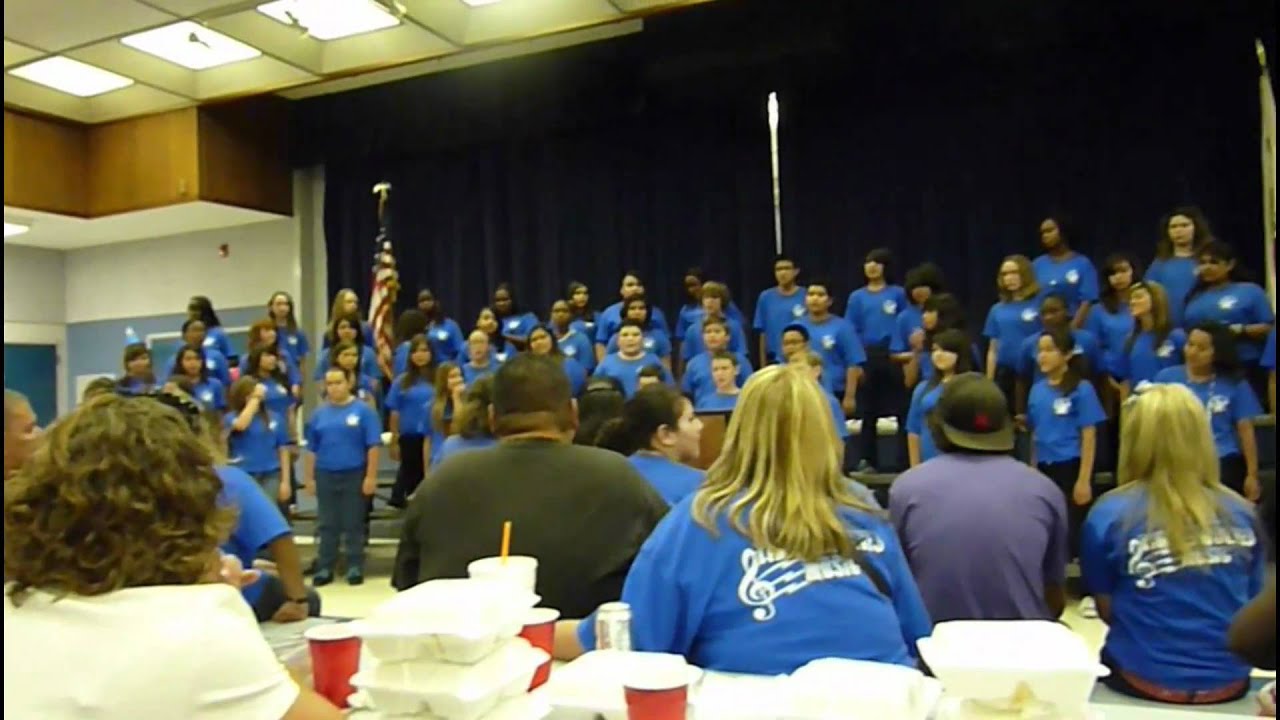 Thompson Junior High Chorus - Oct 13, 2010 - Video 2 - YouTube