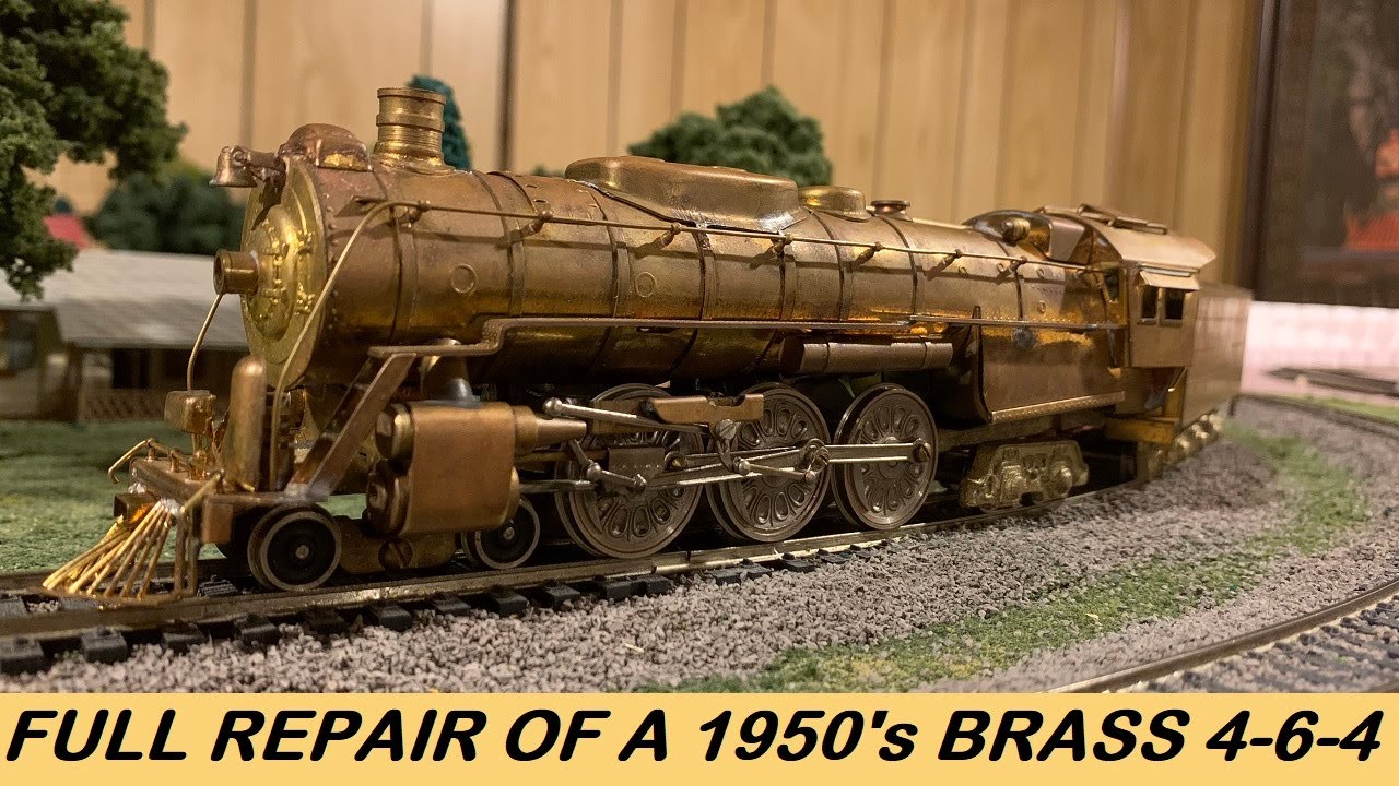 Full Repair of a Damaged Tenshodo Brass 4-6-4