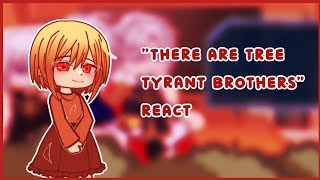 / There are Three Tyrant Brothers react to... / 1/? / short / gcrv / manhwa / aika.