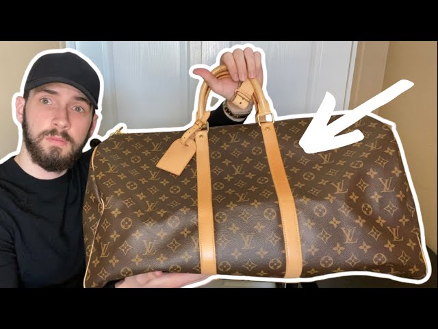 CRAZY $30000 RGB Louis Vuitton Keepall Bag 