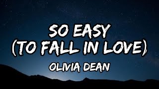 Olivia Dean - So Easy (To Fall In Love) Resimi