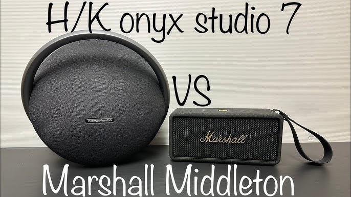 Harman Kardon Onyx Studio 7 Wireless Bluetooth Speaker - Black (HKOS7BLKSG)  for sale online