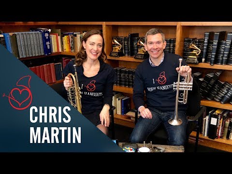 Chris Martin live on Sarah´s Horn Hangouts