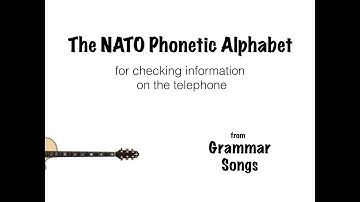 Nato Phonetic Alphabet Song