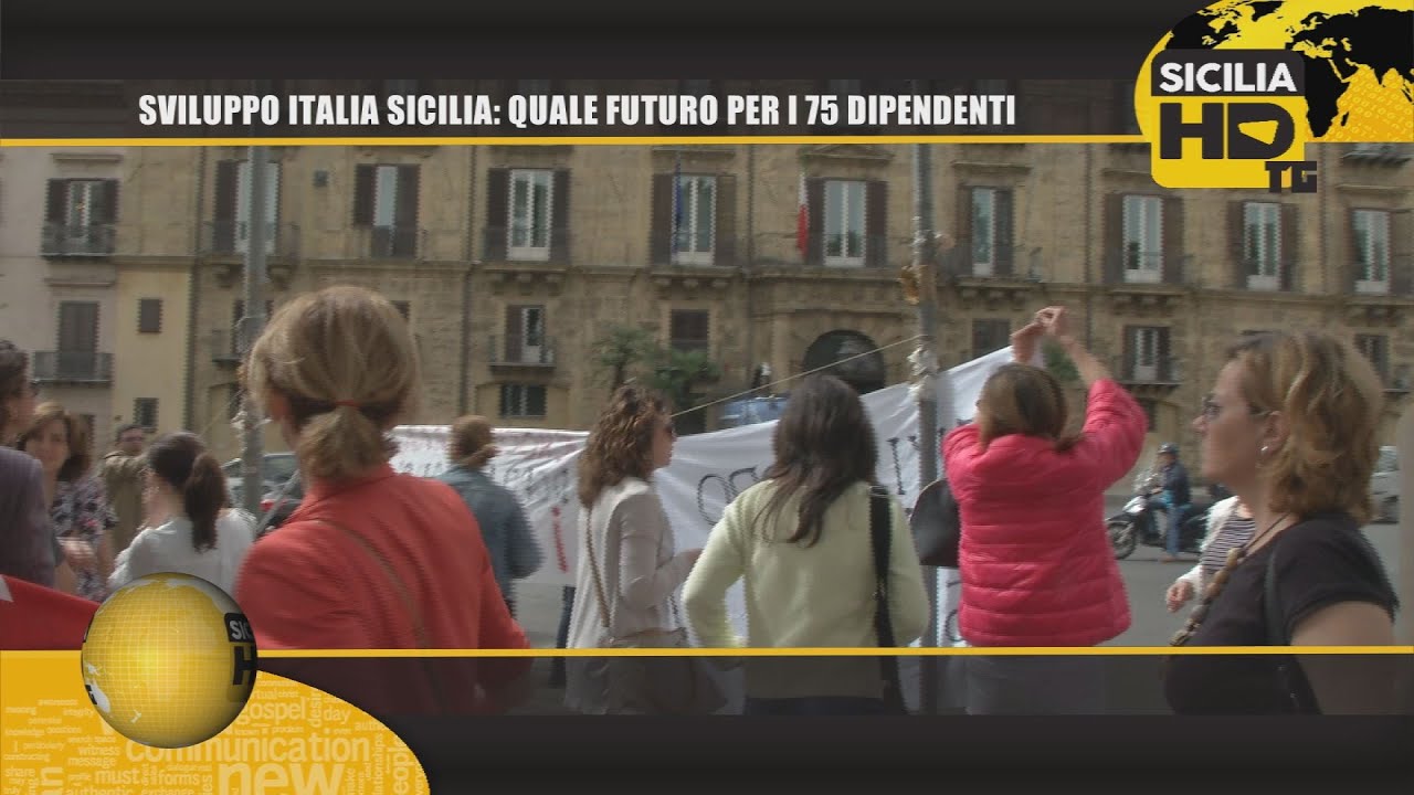 sicilian mafia 091TG SVILUPPO ITALIA SICILIA, QUALE FUTURO PER I 75 DIPENDENTI