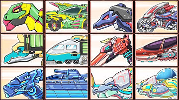 Dino Robot Corps - Transport Transformers | Eftsei Gaming