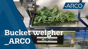Automatic Herbs Weighing Line: Bucket Weigher - Agri & Food Machines - ARCO Solutions