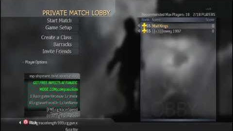 Call of duty 4 hacked lobby [TMR!]