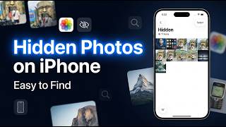 📸 Как найти скрытые фото на iPhone | 🔒 Просмотр скрытых фотографий в приложении «Фото» screenshot 2