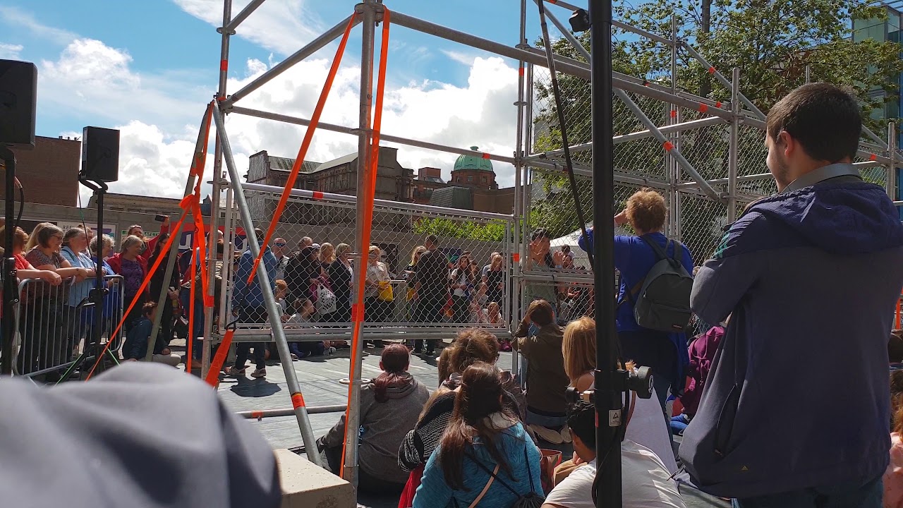 Merchant city music festival dramatic dance