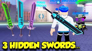 OUR 3 HIDDEN SWORDS ARE IN THESE ROBLOX GAMES..CAN YOU FIND THEM?? (Roblox RB Battles Event)