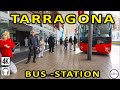 Tarragona BUS Station - Parc Central Shopping Center - Walking tour 4k