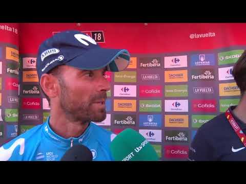 Video: Vuelta a Espana 2018: Alejandro Valverde laimėjo 2 etapą, Michalas Kwiatkowskis užima pirmaujančią poziciją