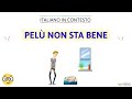 Italiano in contesto #16: PELÙ NON STA BENE (learn Italian in context)