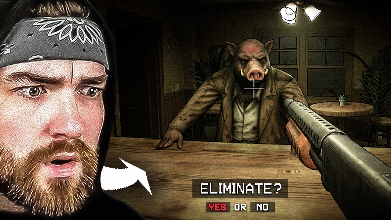 DON'T SERVE THE WRONG PEOPLE... | Animaly Bar FULL GAME