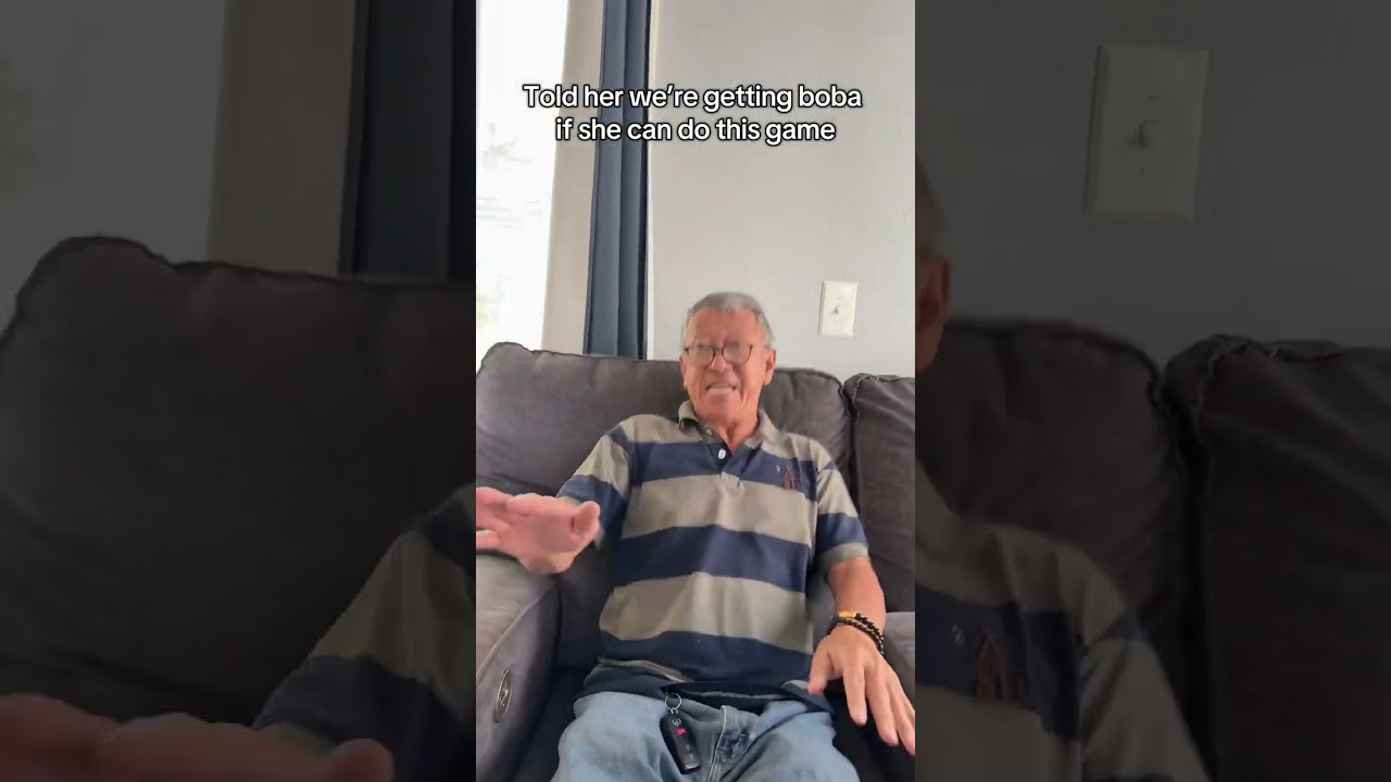 Dad wanted to play too 👉👈