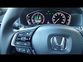 2018 Honda Accord. Interior run over & Pull to 60mph Tach View.