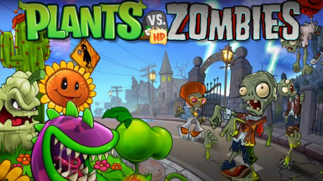 Plants vs. Zombies HD [PC] Full Walkthrough Gameplay [MOD] 