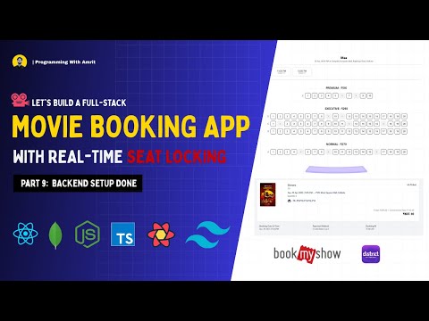 #9 Backend Setup | BookMyScreen Movie Booking System #bookmyshow #mernproject #reactjs