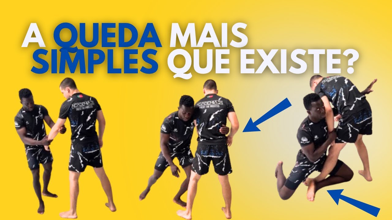 Queda para Jiu-jitsu sem kimono (No-Gi)🤼