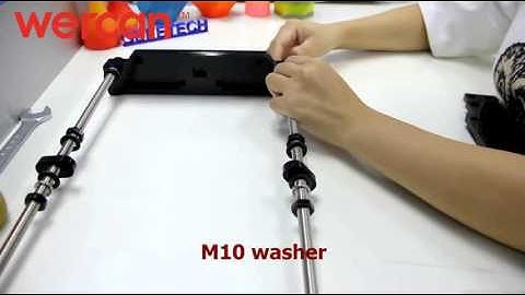 2. Assemble the front and back  prusa I3 X