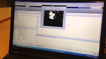 Lab 8 image processing: the cross following the center of the balloon