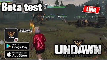 Undawn Open World Map Exploration Android Beta Gameplay 2021 | Dawn Awakening (UE4) Max Graphics