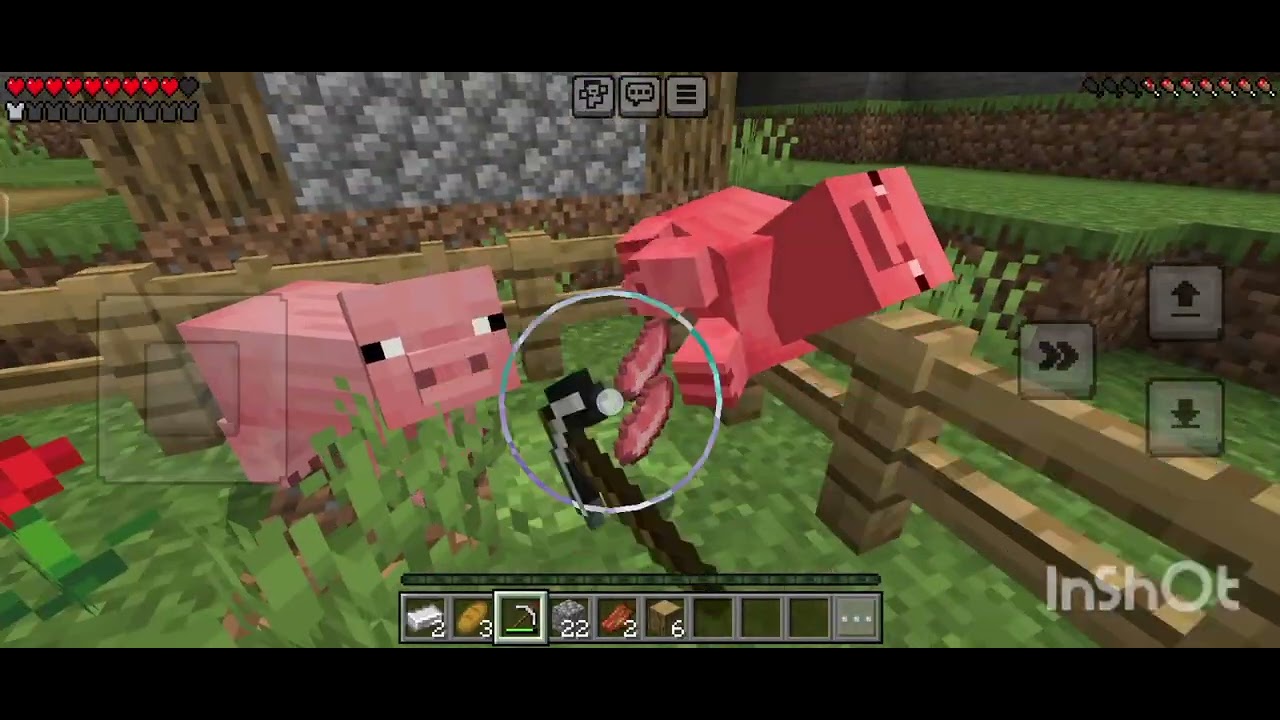 Minecraft 's code number 2011 and a task to make iron pickaxe and iron sword ⚔️⚔️